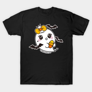 kawaii cute ghosts cute spooky  , happy halloween T-Shirt